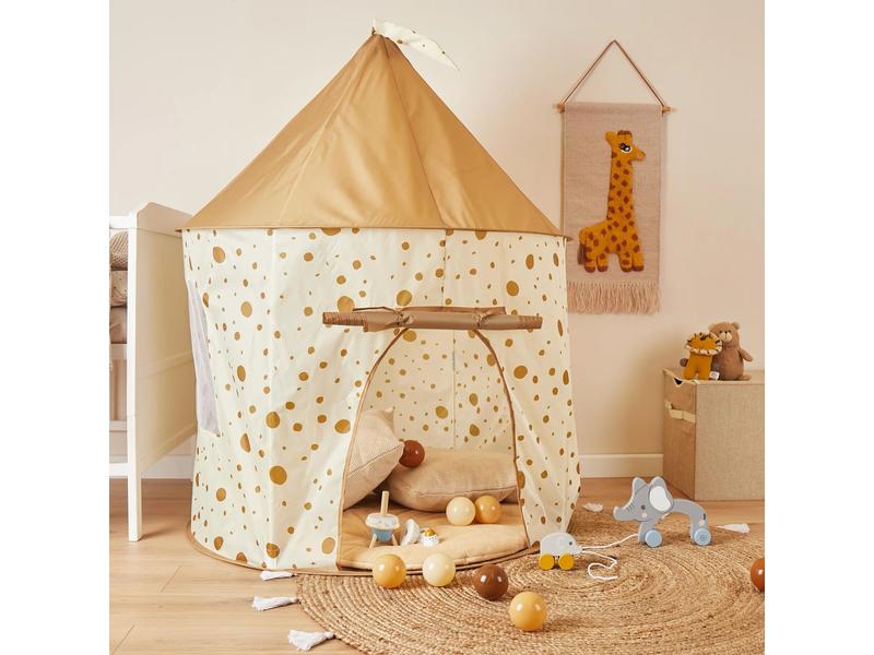 bieco Pop up Spielzelt Dots Faltbares Kinderzelt