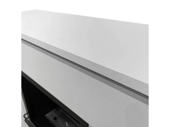 Cheminée à Bioéthanol BELLINI en Bois Blanc L96 x P35 x H96