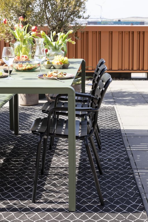 Zuiver Vondel tuinstoel zwart