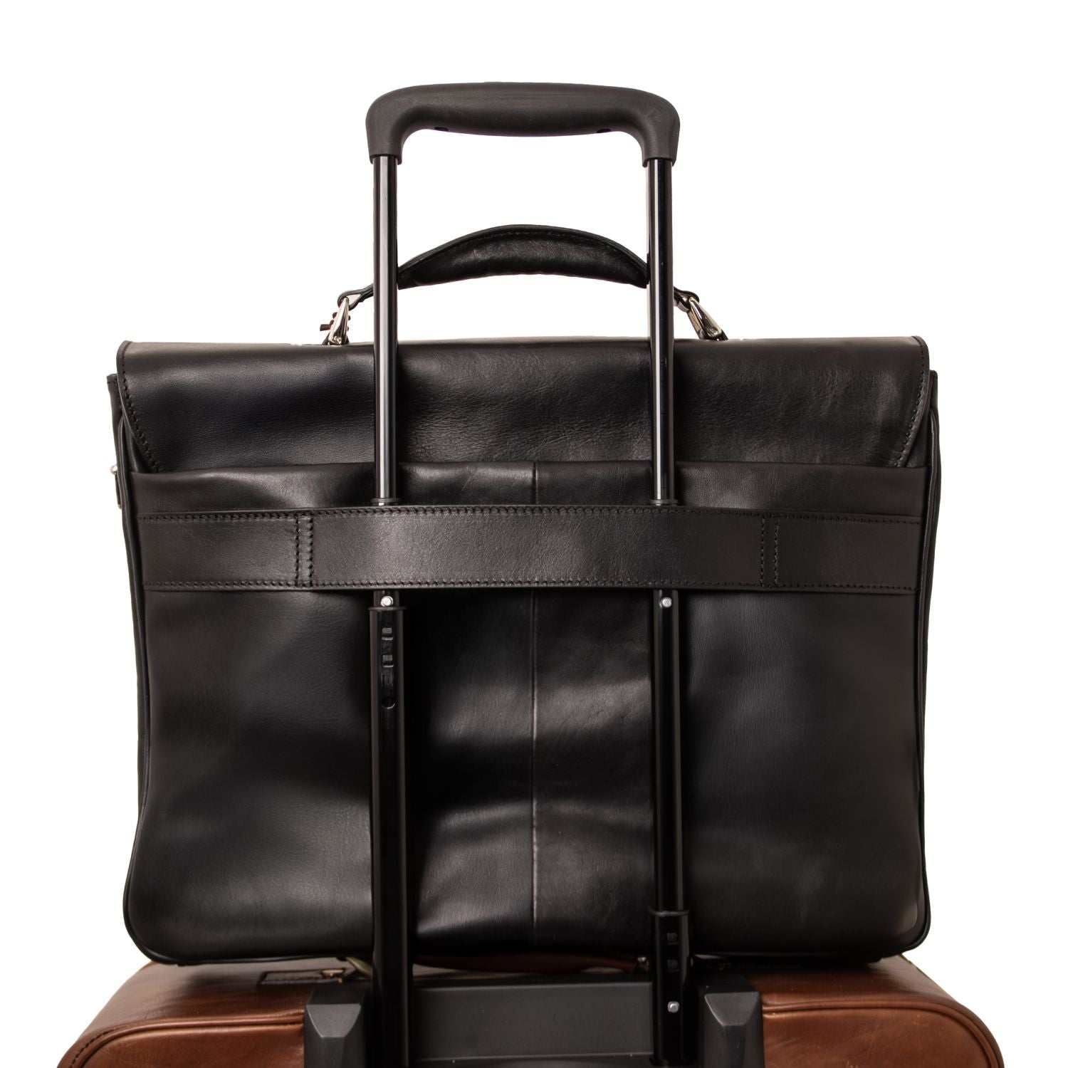 TL142067 – Alessandria – leren multi compartment TL SMART laptop Aktetas