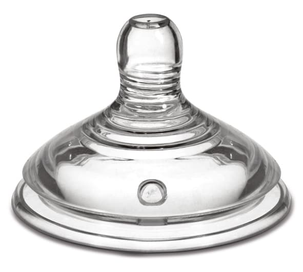 Tommee Tippee Easi-Vent Sauger, Rund, Treg strømning, 2 stykker