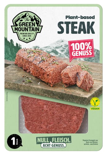 The Green Mountain Steak VEGAN