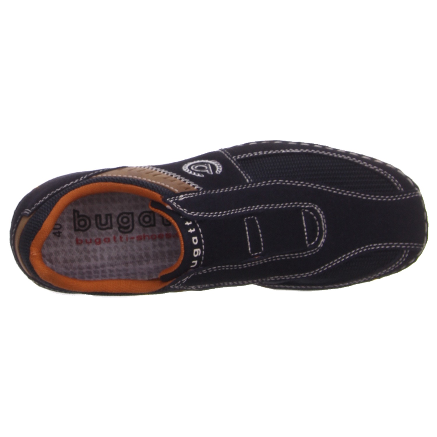 Bugatti Slipper dunkelblau blau