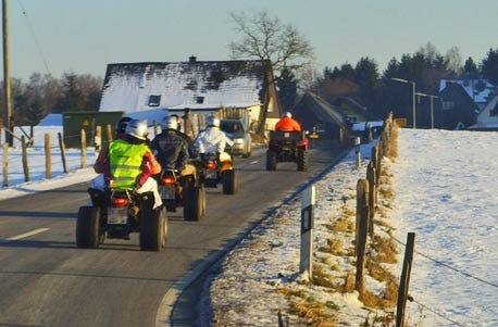 Quad fahren im Oberbergischen Kreis als Geschenk