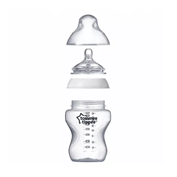 Mamadeira de vidro Tommee Tippee Closer To Nature 250ml
