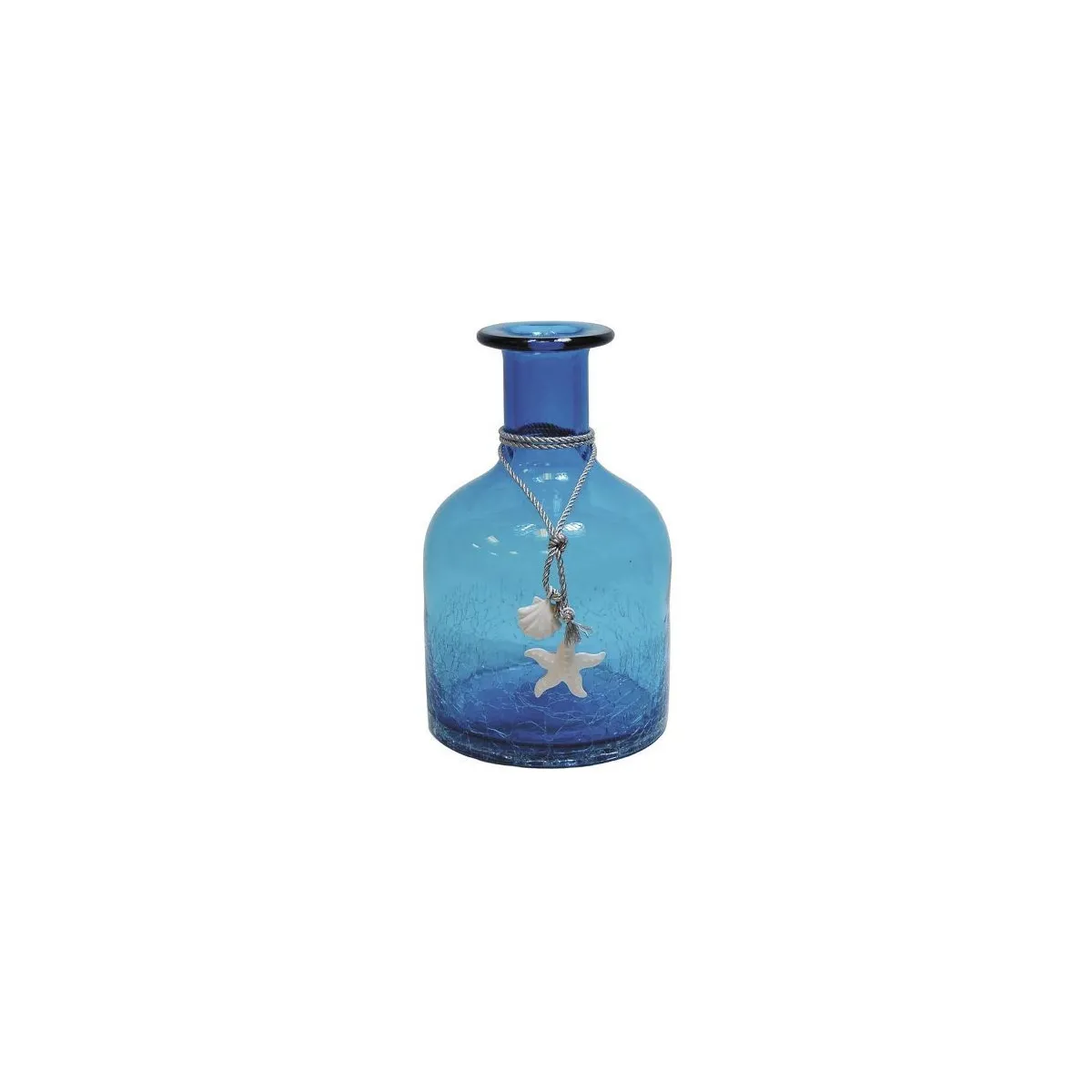 Vase Petite Bouteille Aubry Gaspard Bleu
