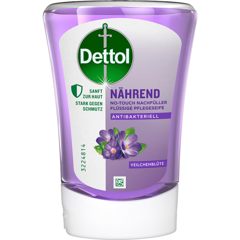 Dettol Flüssigseife Refill für No-Touch Veilchenblüte, 250 ml