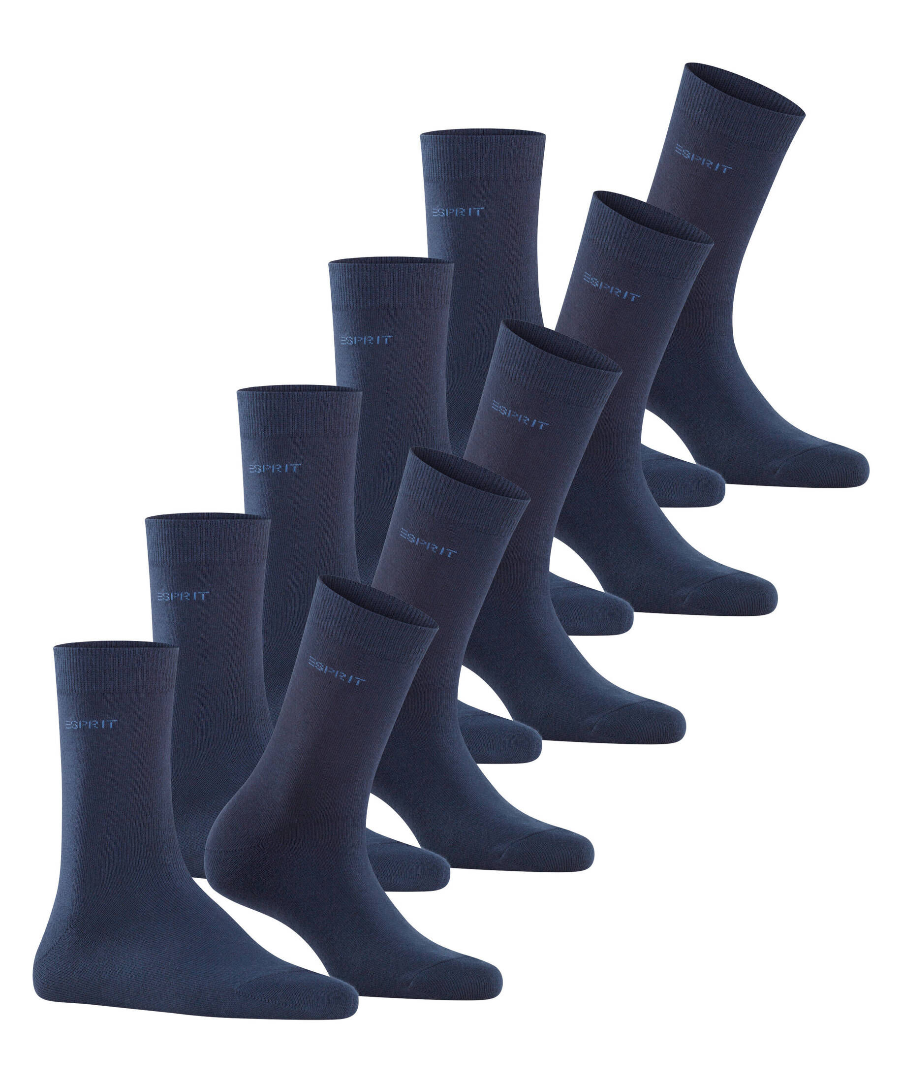 Esprit| Damen Socken Solid 5-Pack