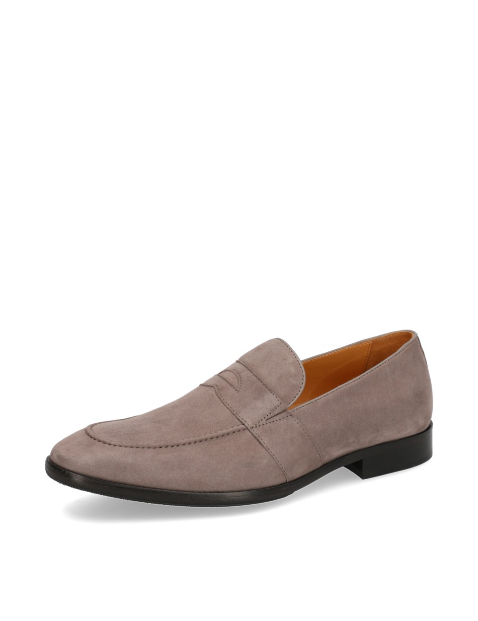 Veloursleder Slipper klassisch