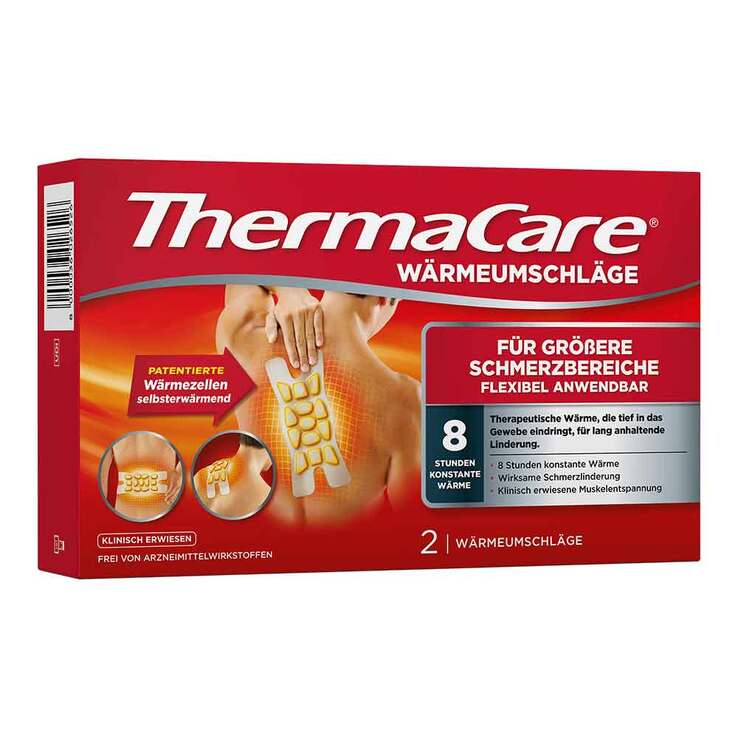 Thermacare für größere Schmerzbereiche, 2 St