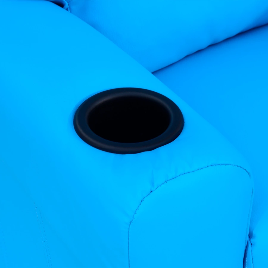 HOMCOM Kindersessel mit Liegefunktion blau