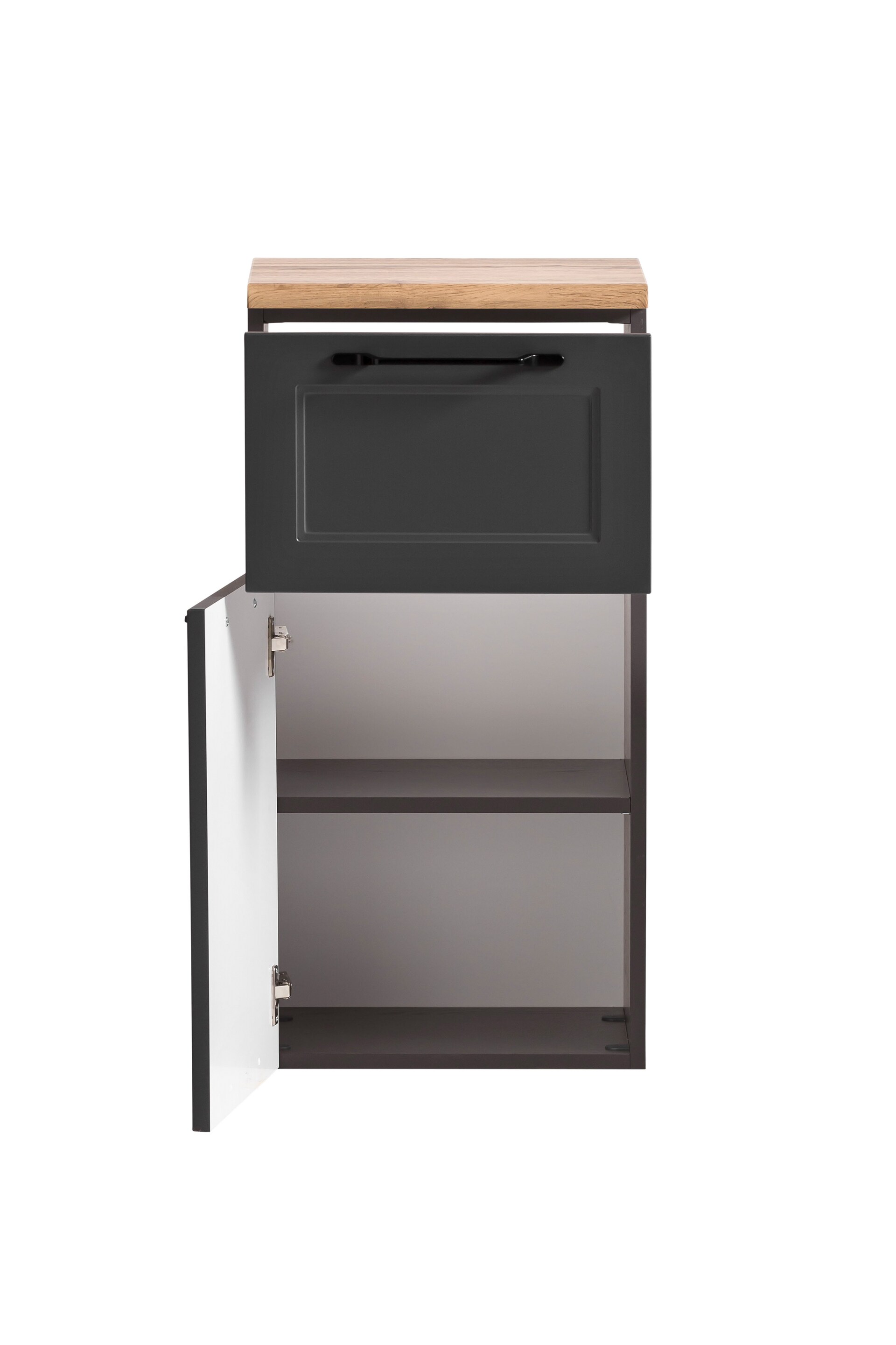 Unterschrank Lüttich grau B/H/T 40x79x35 cm