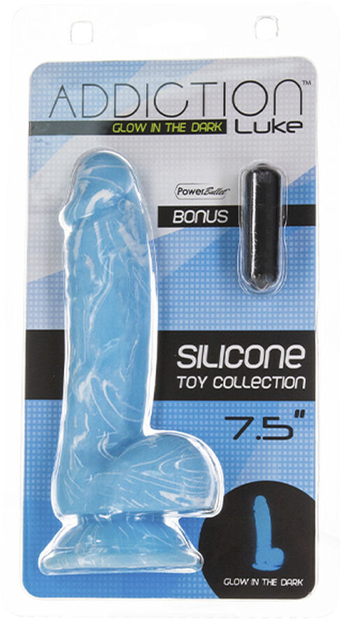 ADDICTION ADDICTION - LUKE DONG 19 CM GLOW IN THE DARK BLUE Glow in the dark blue