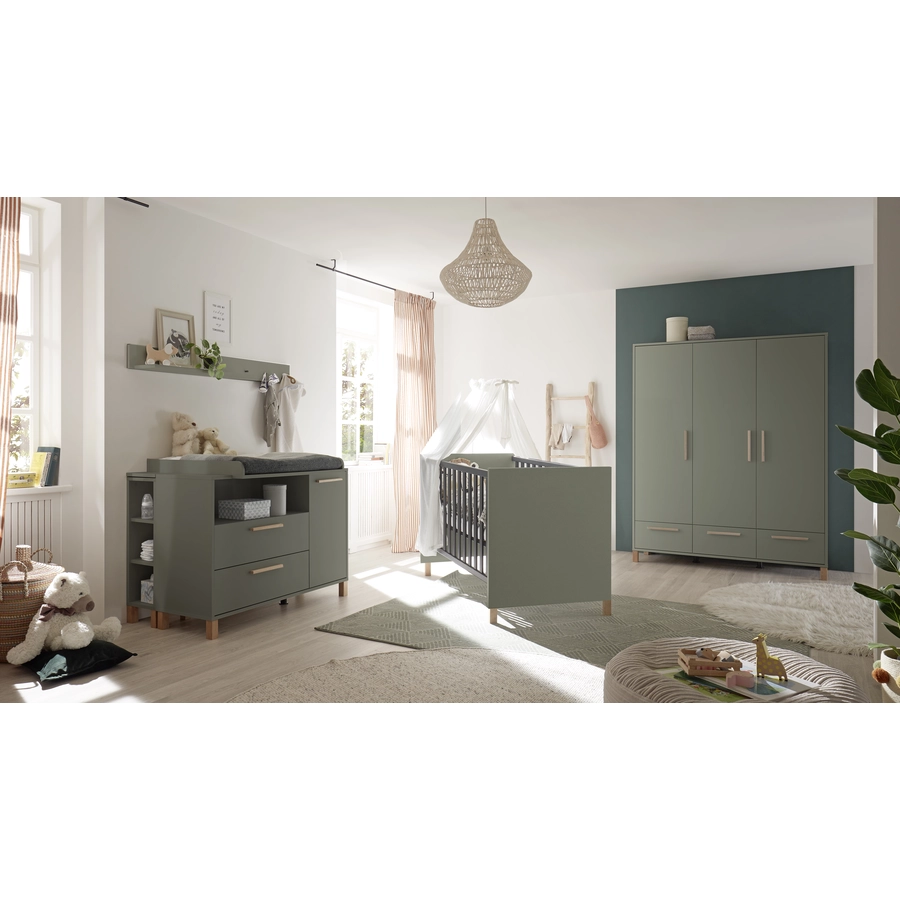 Mäusbacher Kinderzimmer  Oli pine green 3 tlg.