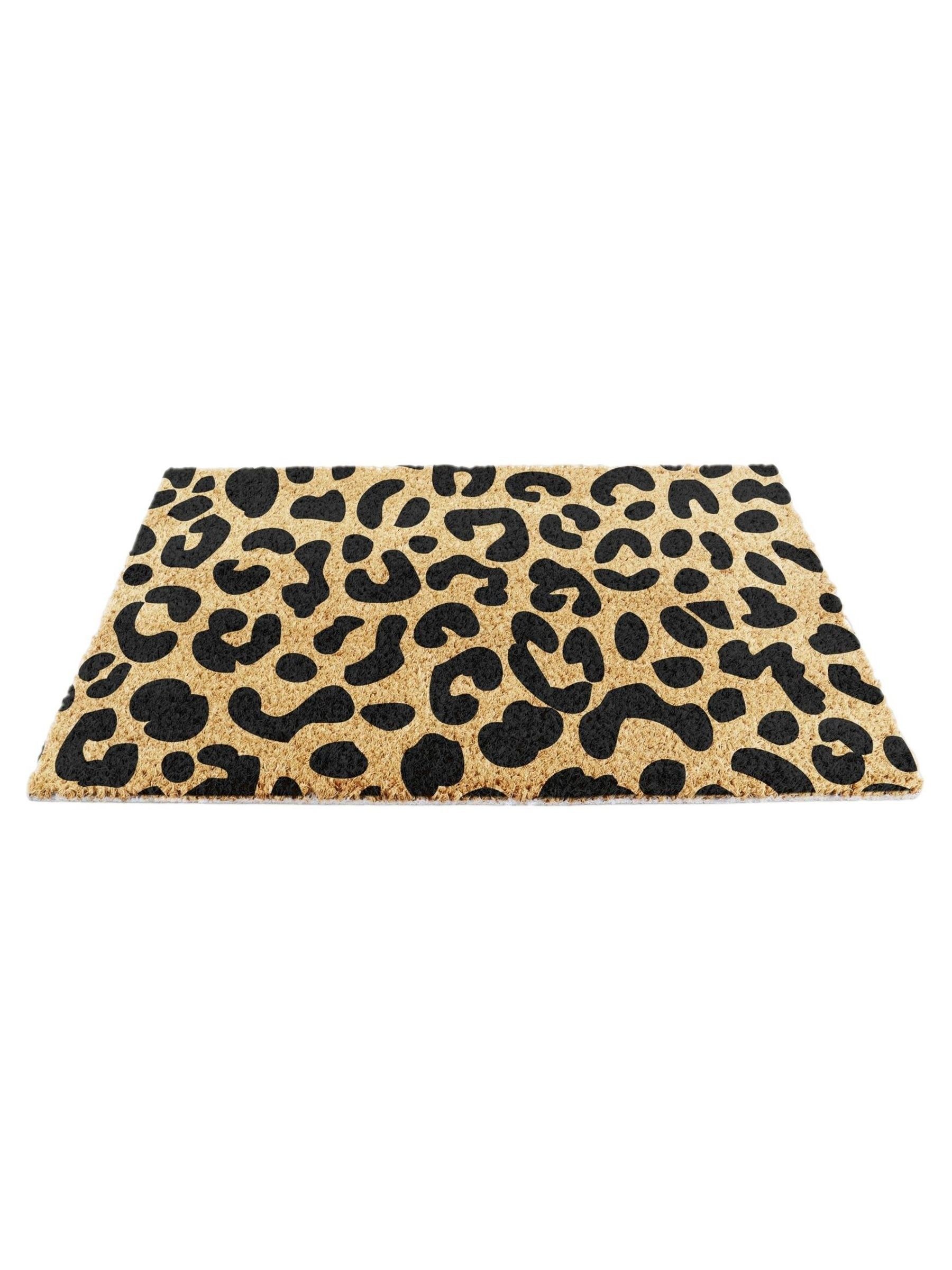 Artsy Mats Country Home Leopard Doormat