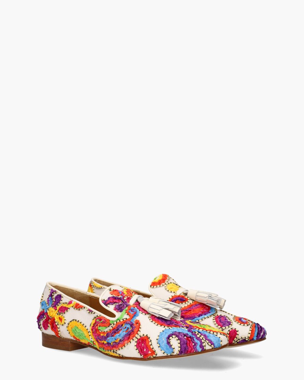 Pedro Miralles Talima 13577 Off-White/Multicolor Damesloafers