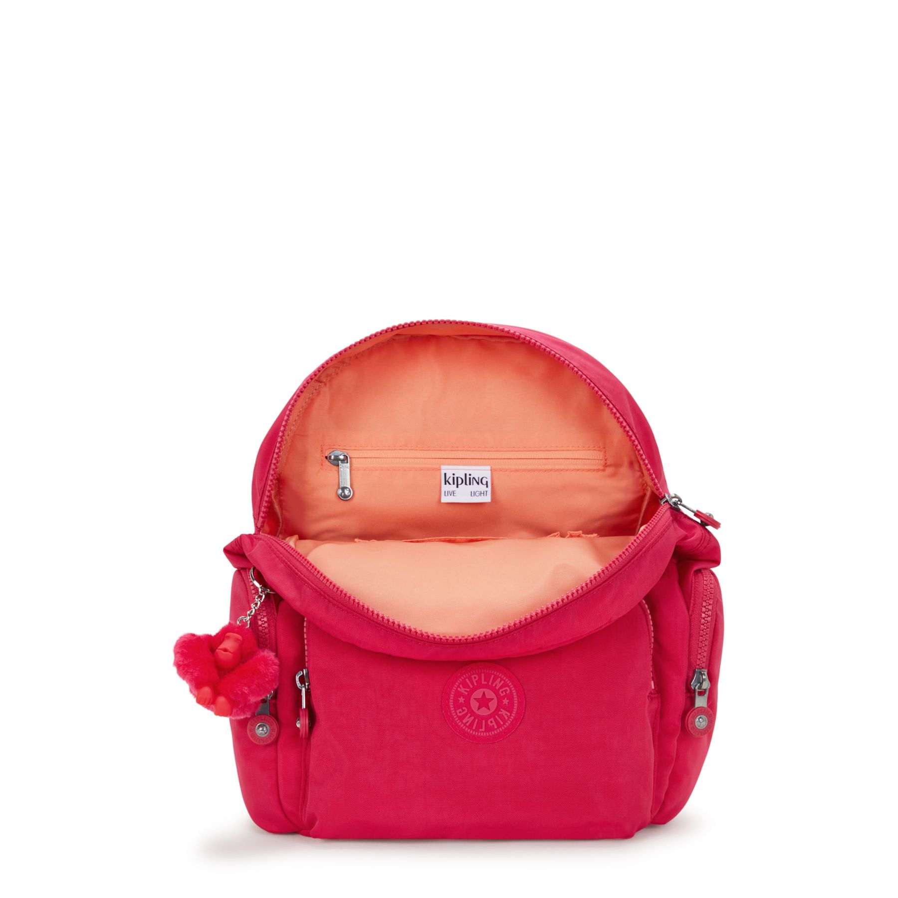 CITY ZIP S  Petit sac à dos avec bretelles ajustables - Confetti Pink