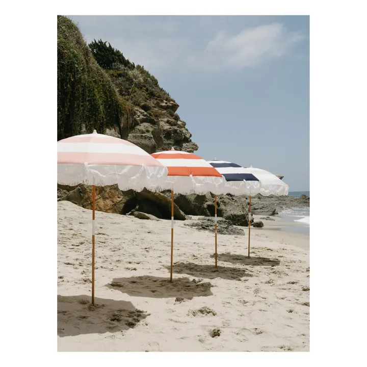 Business & Pleasure Co. Parasol frangé Holiday | Rose