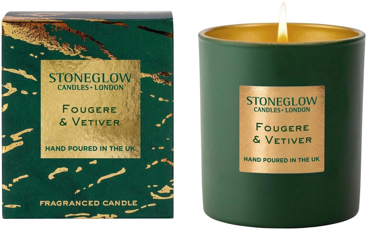 Stoneglow Duftkerze »Fougere & Vetiver 220 g«