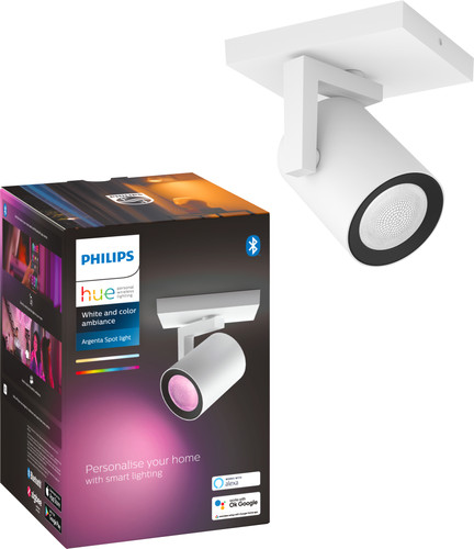 Philips Hue Argenta Opbouwspot White and Color - Wit - 1-spots
