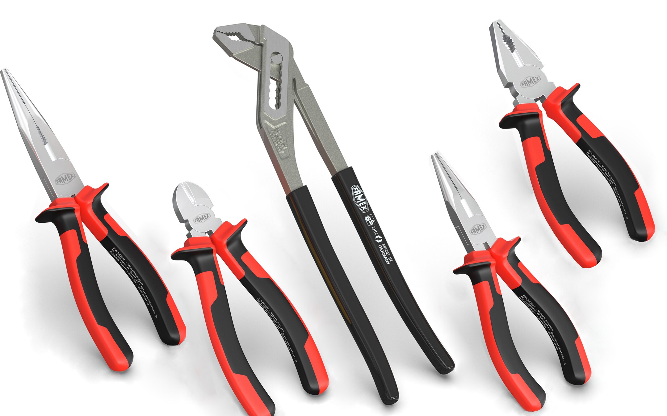 FAMEX 440-93 Profi Werkzeugkoffer mit Werkzeug in Top-Qualität
