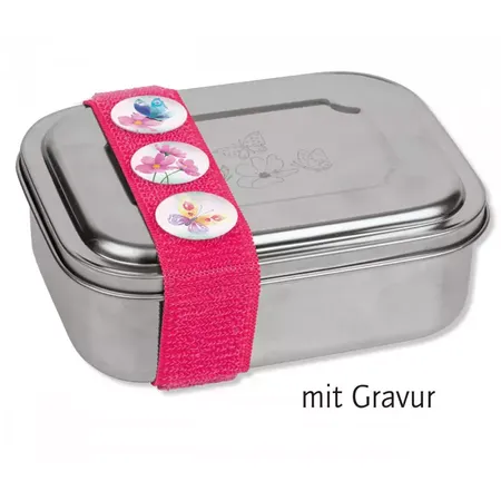 Lutz Mauder TapirElla Edelstahl-Lunchbox , Schmetterling