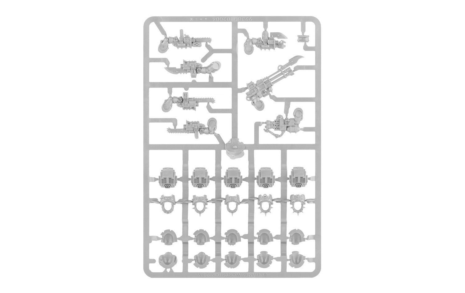 Warhammer 40.000 Chaos TerminatorsWarhammer 40.000 Spoielfiguren der Chaos Fraktion