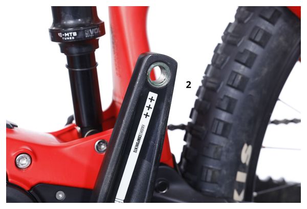 VTT Électrique Tout-Suspendu Haibike AllMtn 7 Sram GX Eagle 12V 750 Wh 29'' / 27.5'' Rouge / Jaune Fluo 2023 - Produit Reconditionné