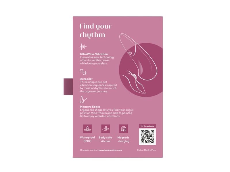 Womanizer Vibrator Vibe Pink Vibrator steigert die Orgasmusreise ohne Überstimulation