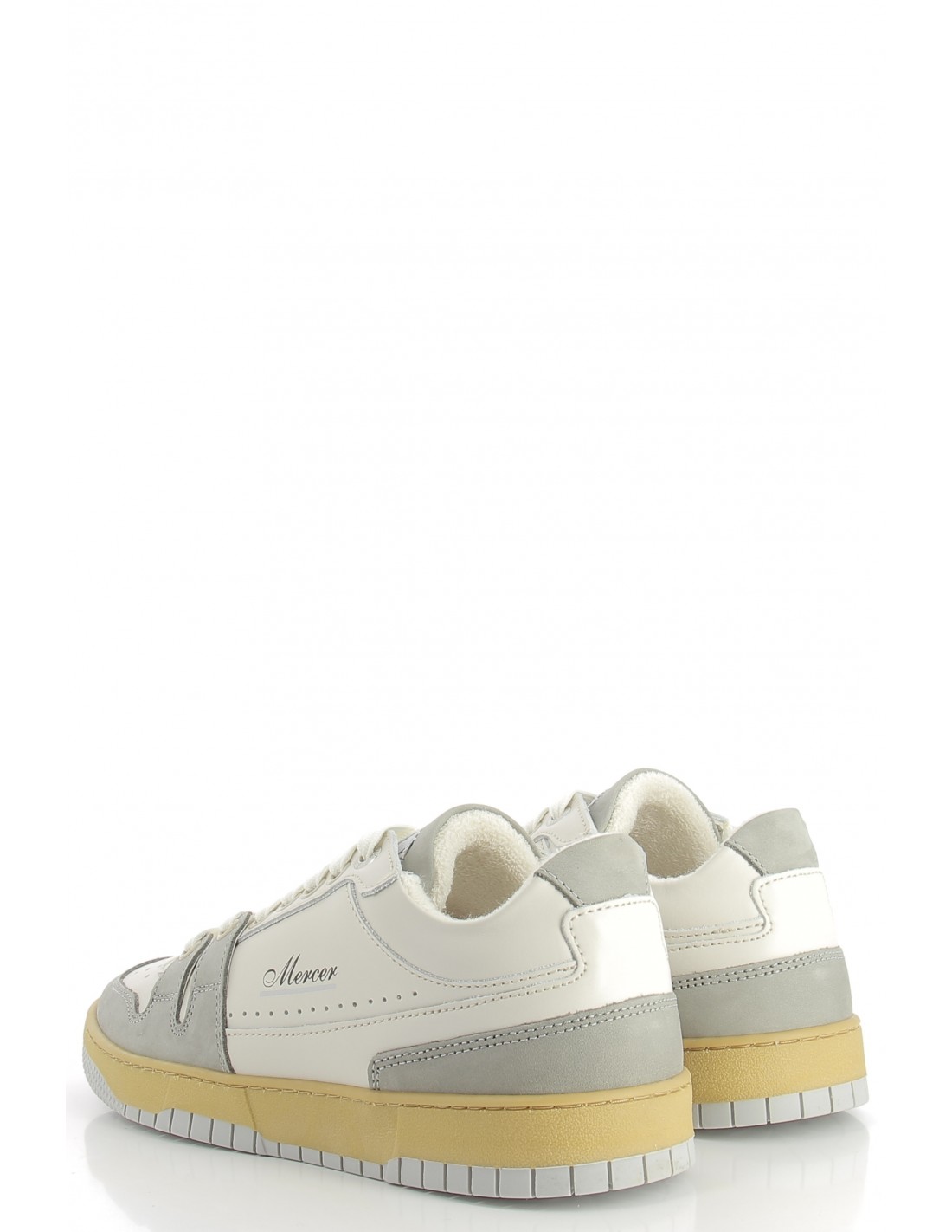mercer Baskets de ville homme the brooklyn White gris