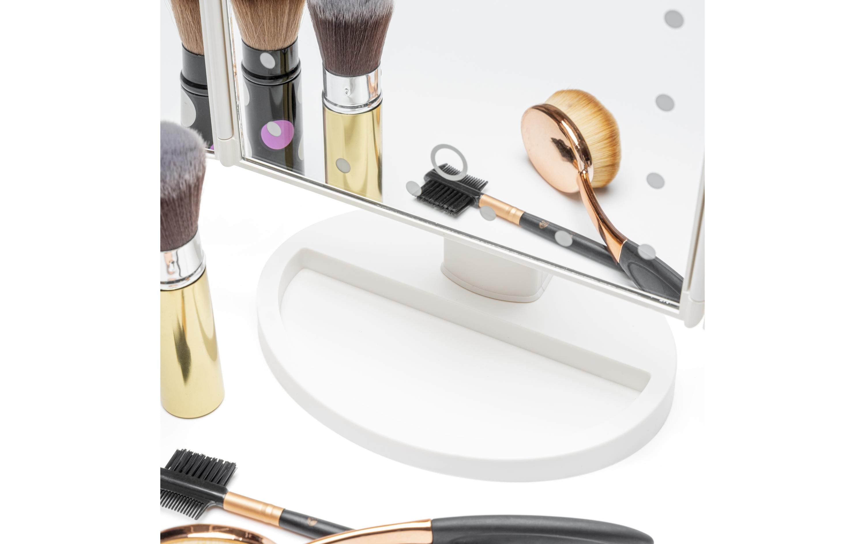 Kosmetikspiegel 3 Way Makeup Mirror WeissSchminkspiegel