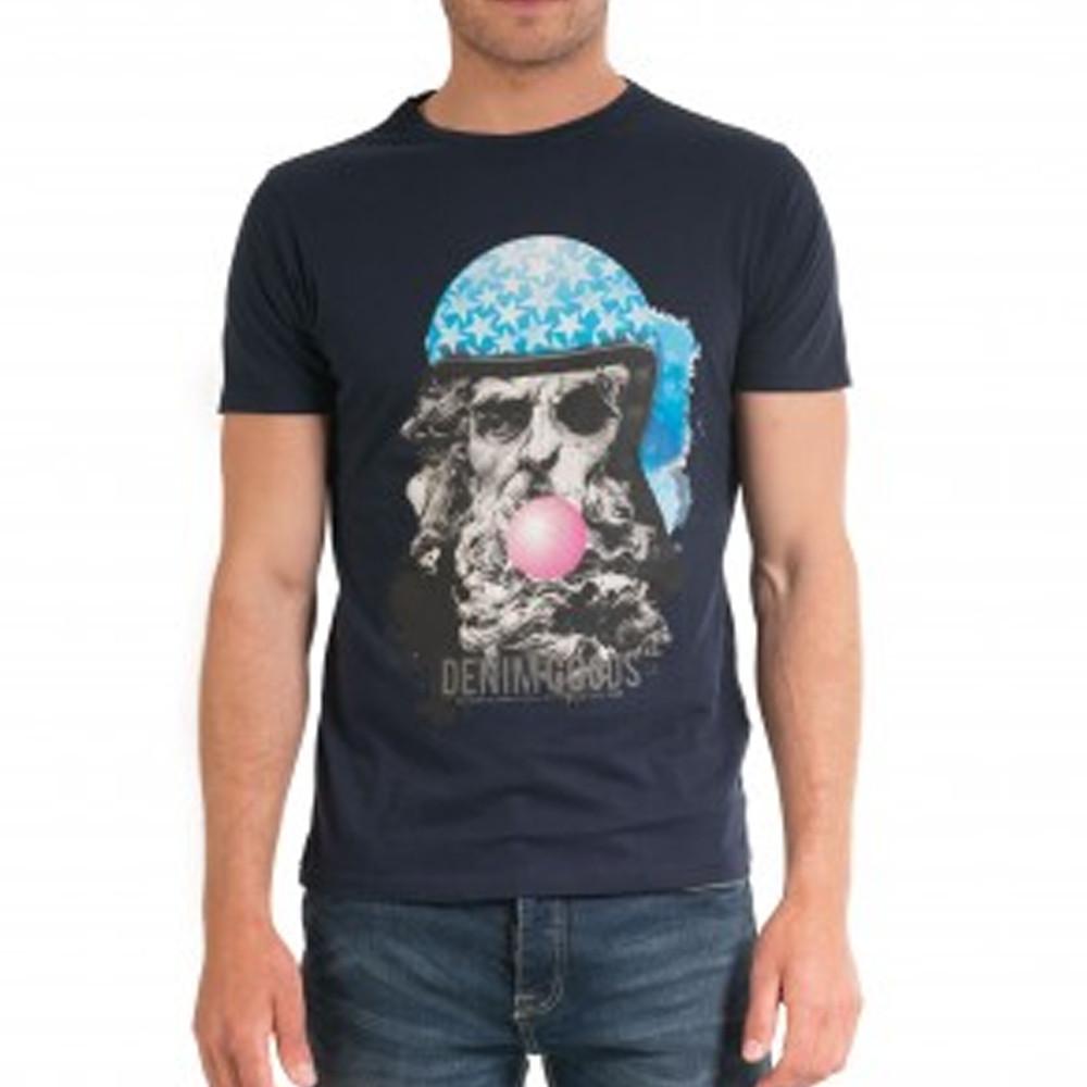 La Maison Blaggio T-shirt Marine Homme La Maison Blaggio Muray