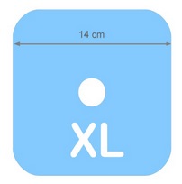 Wanikou Valve Adhesive Gonflage Antiretour à Clapet XL