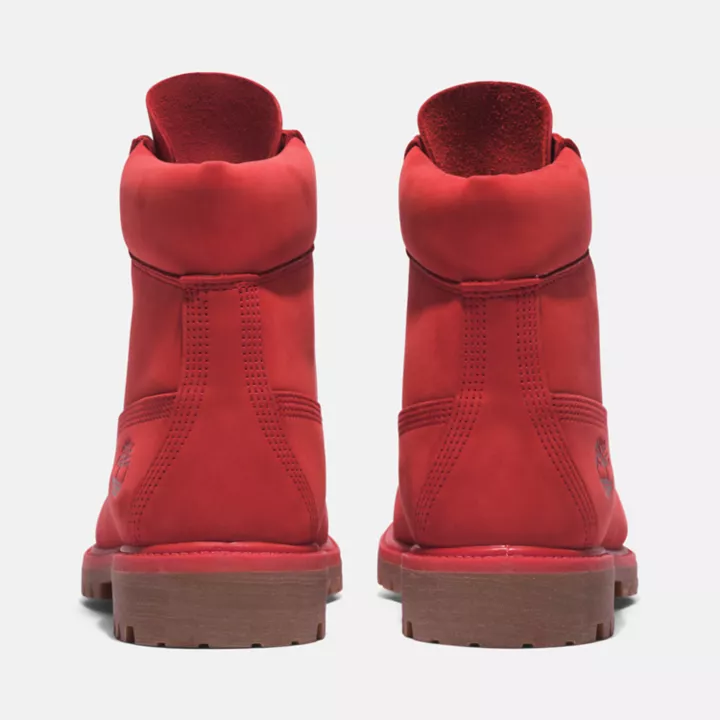 Timberland 50th Edition Premium 6-Inch Boot imperméables pour homme en rouge