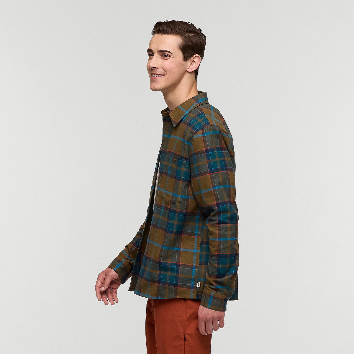 Cotopaxi Quedo Flannel skjorte, herre (Live Oak Plaid)
