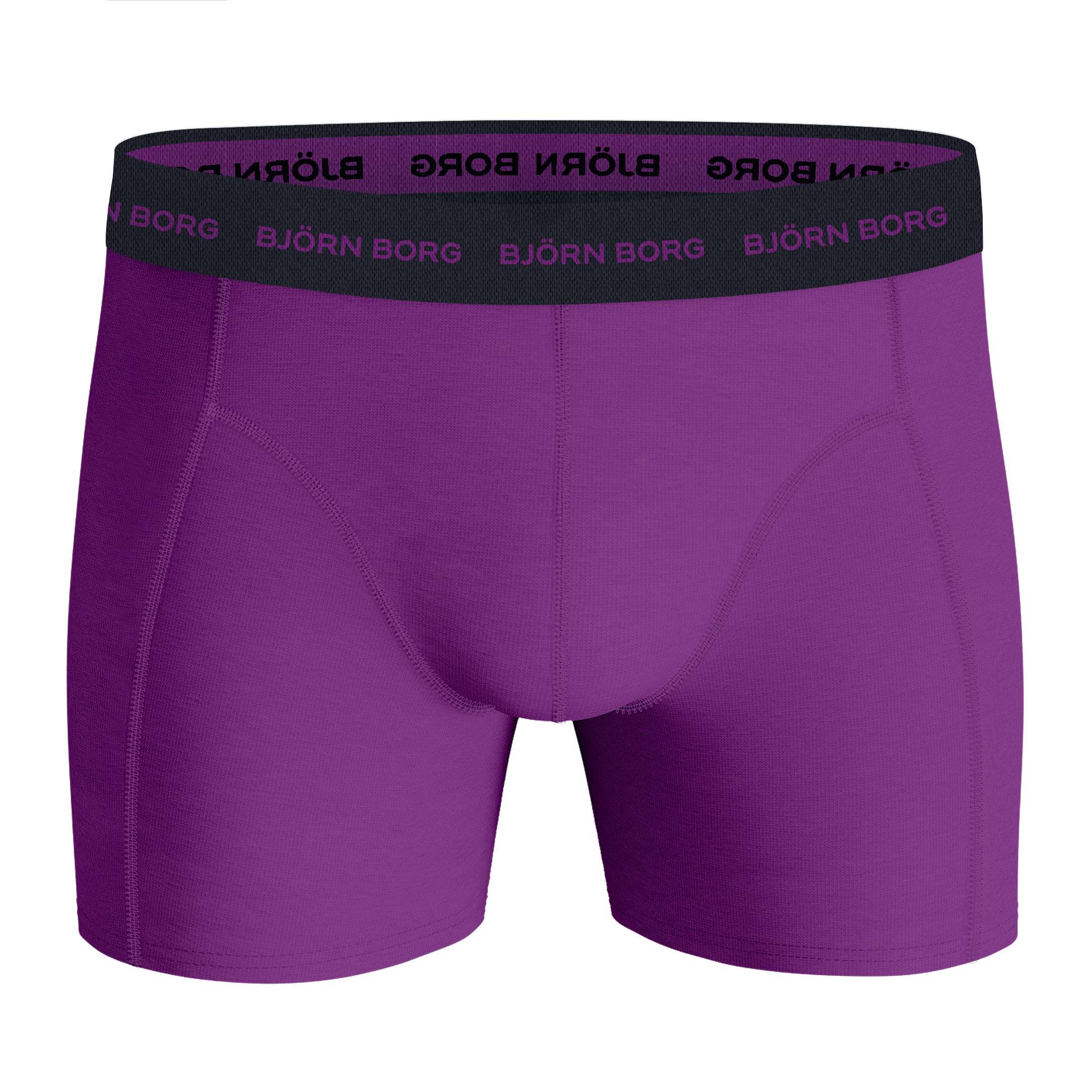 6p Cotton Stretch Boxer Herre MP001 - Multicolour