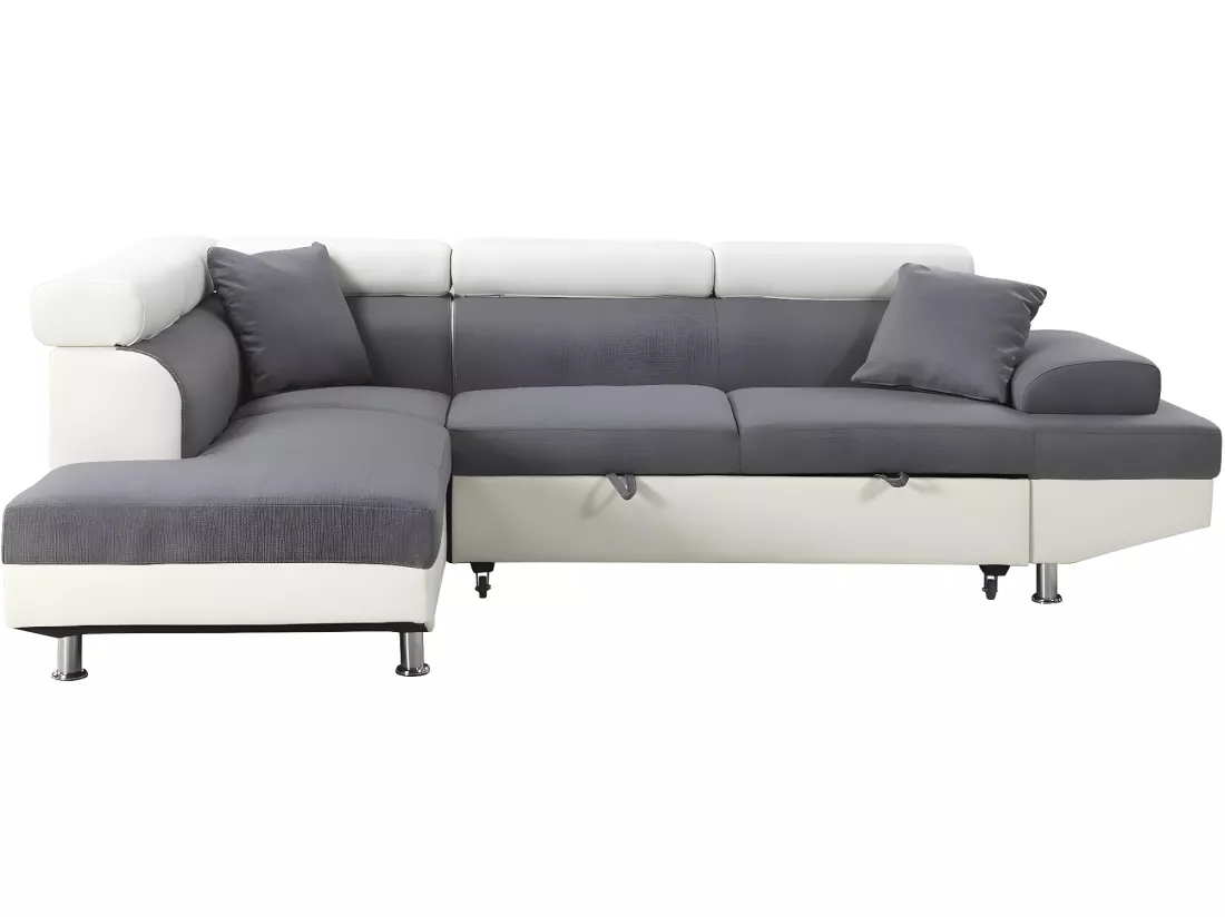 Canapé d'angle convertible 