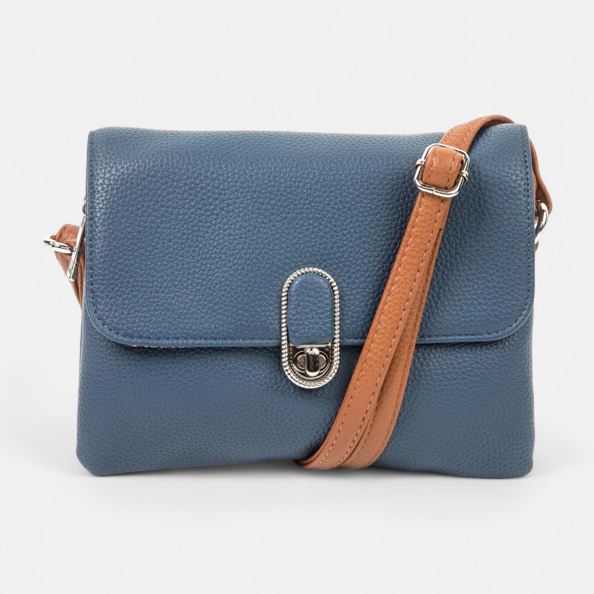 Sac bandoulière bleu