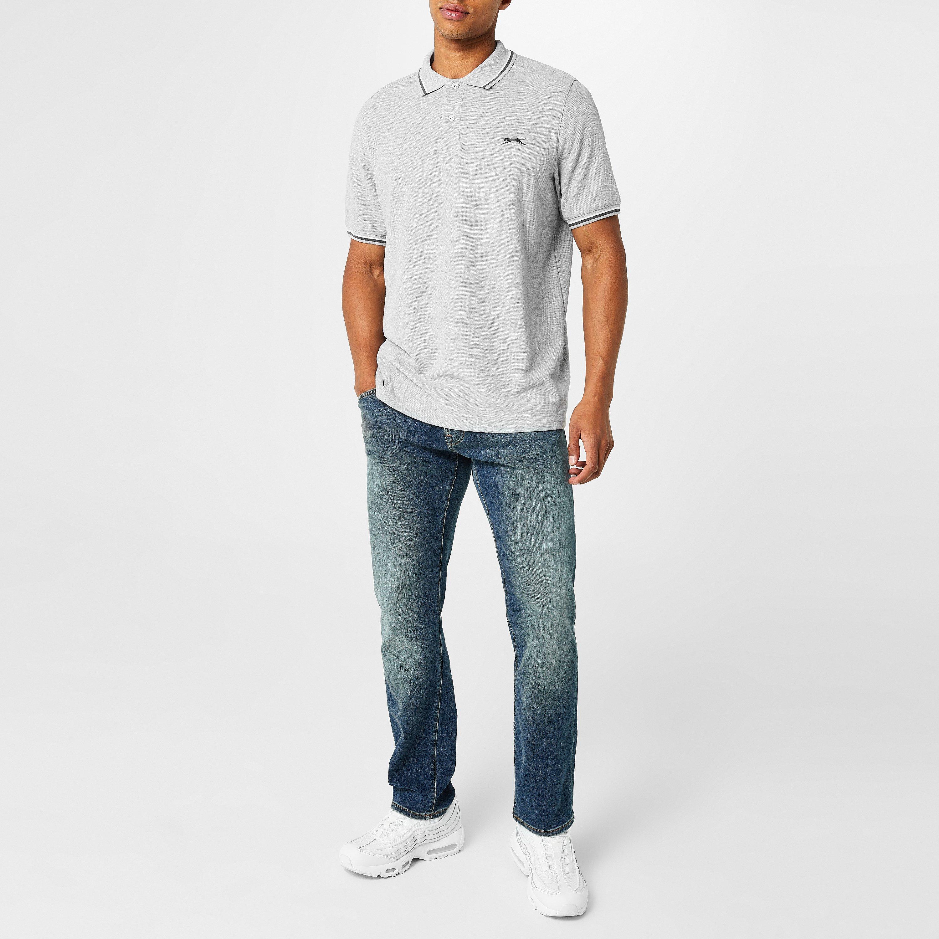 Slazenger Tipped Polo Shirt Mens