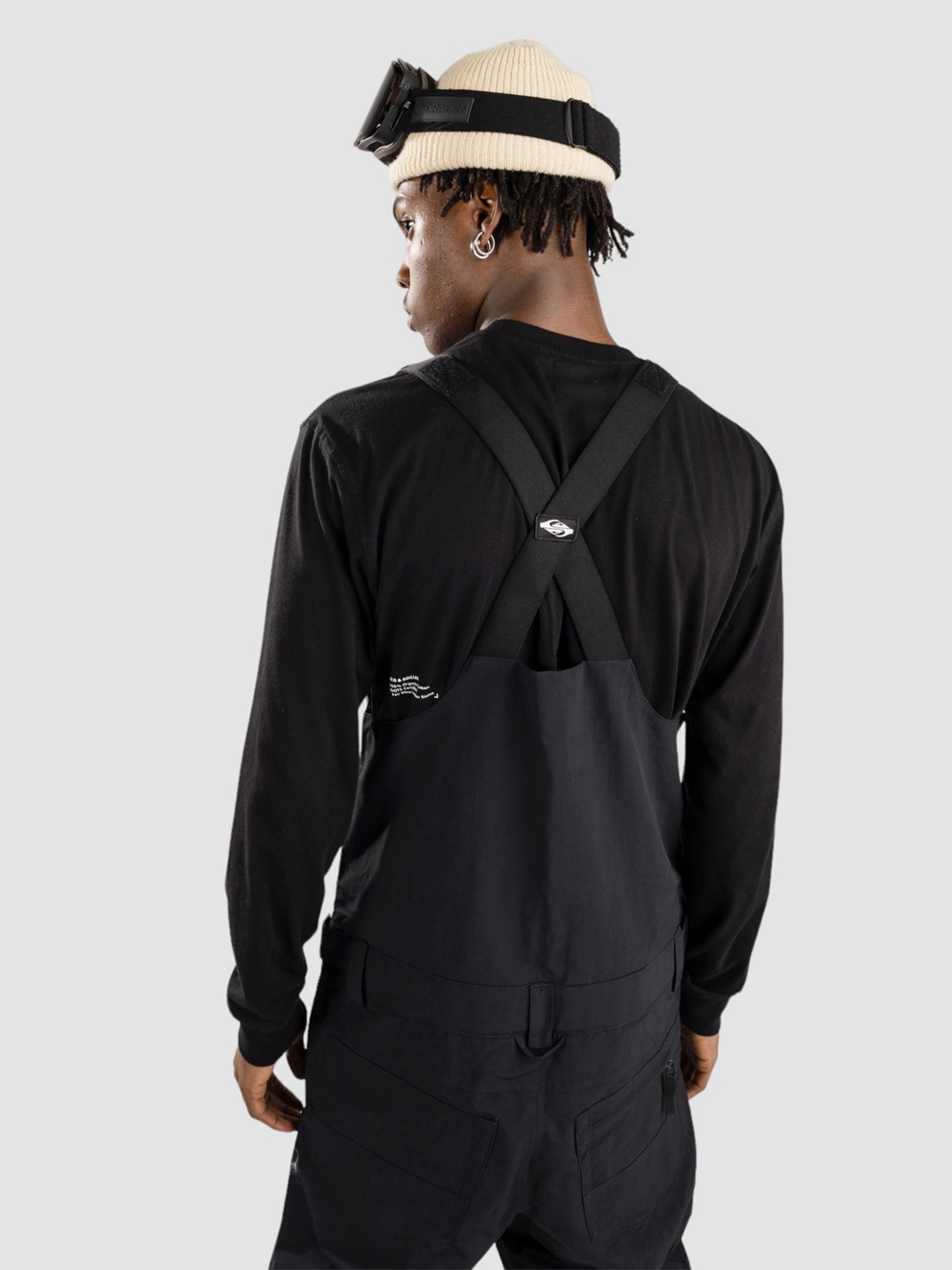 Quiksilver Fly High Bib Pants true black