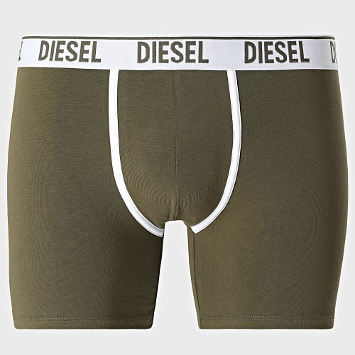 Lot de 2 Boxers Sebastian 00S7J4-0SFAC Rouge Vert Kaki