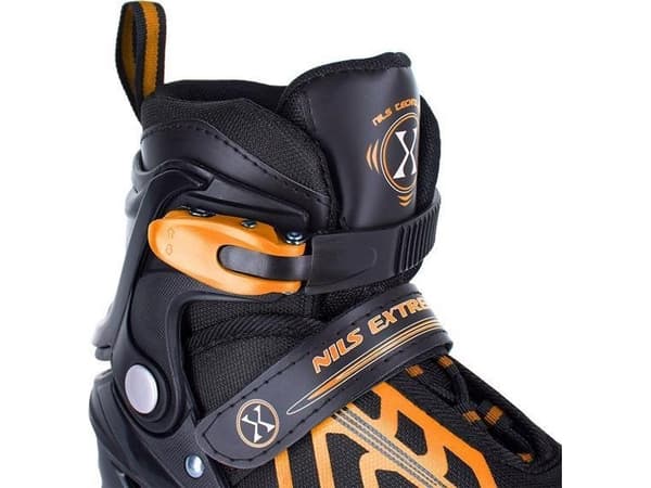 Nils Extreme NA18812A justerbare hurtigløp, oransje, str 34-38