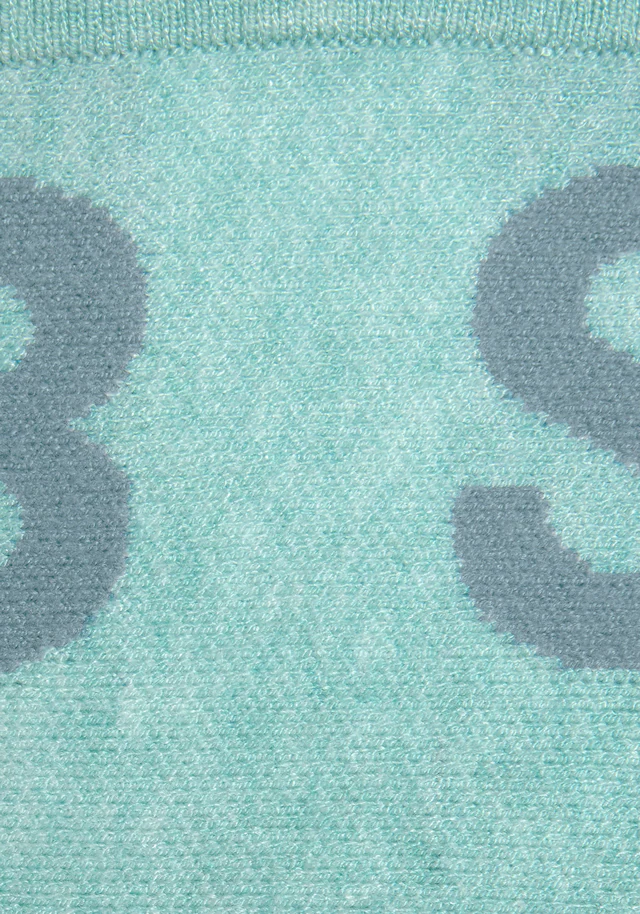 Elbsand Strickjacke aus hochwertigen Strick und eingestricktem Logo, Loungewear