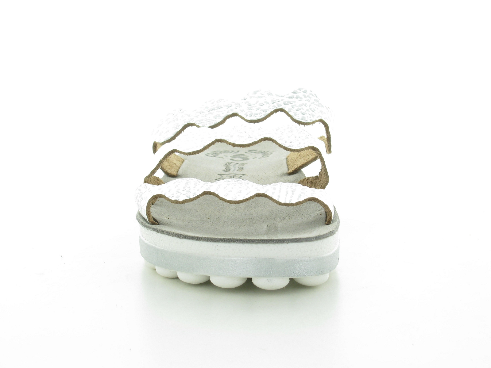 Fantasy sandals-S9012 Cuir Argent