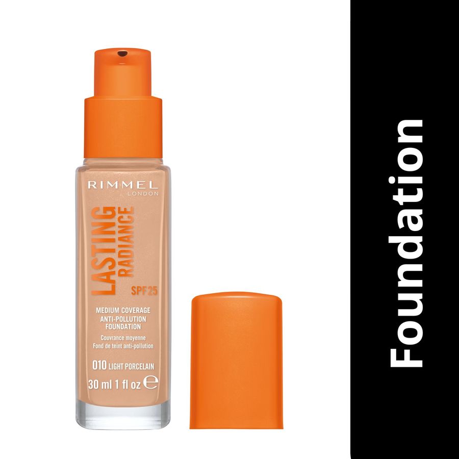 Rimmel London Lasting Radiance Foundation #010 Light Porcelain 30ml