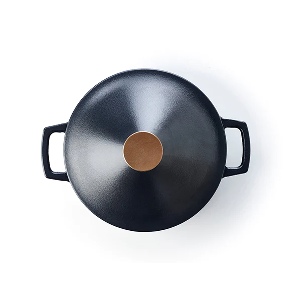 Tajine en fonte émaillée 26 cm Nori 3 L noir Beka