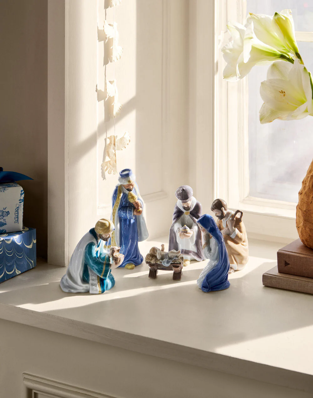 Royal Copenhagen  Figurine Krybbespil: De 3 vise mænd