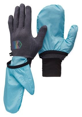 Gants-Moufle Black Diamond Deploy Wind Hood Bleu