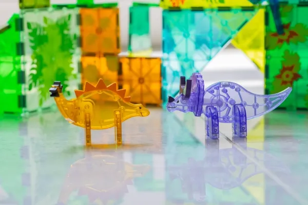 Magna-Tiles Dino World XL 50 pcs set