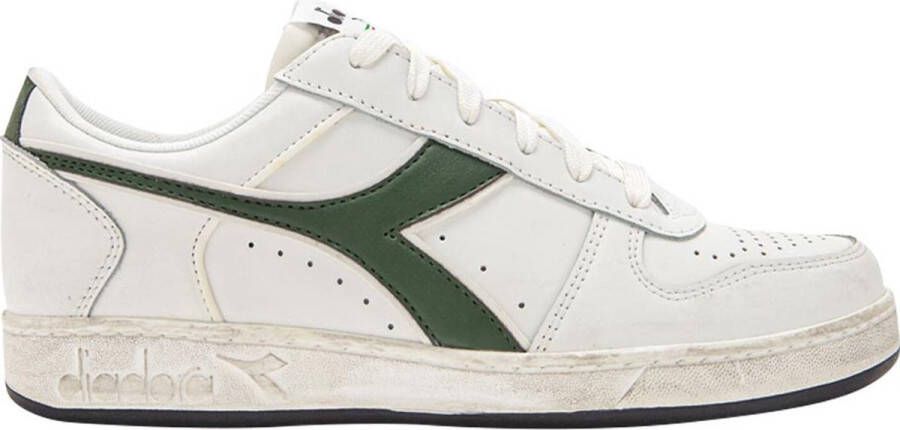 Diadora Magic Basket Low Icona Lage sneakers Leren Sneaker Wit